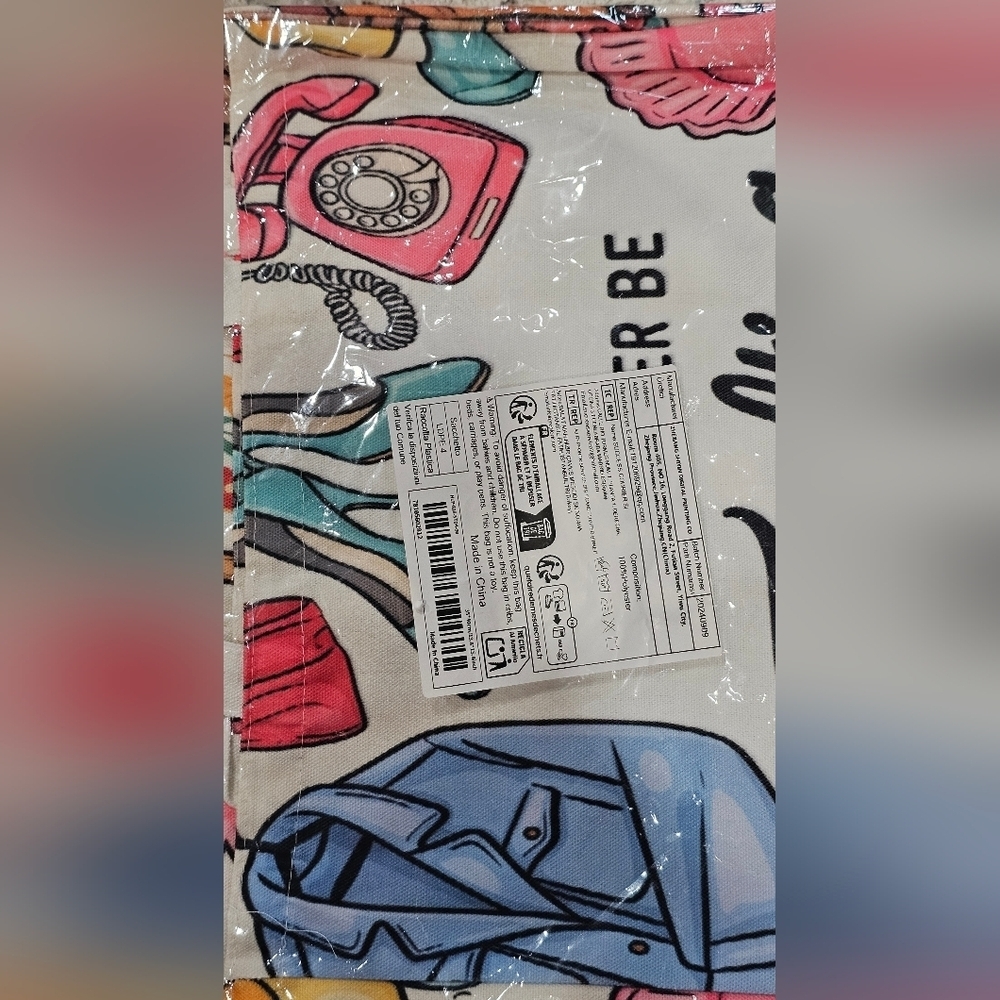 Tote Bag ' I'd Rather Be Thrifting' Canvas Bag. New - Picture 3 of 3